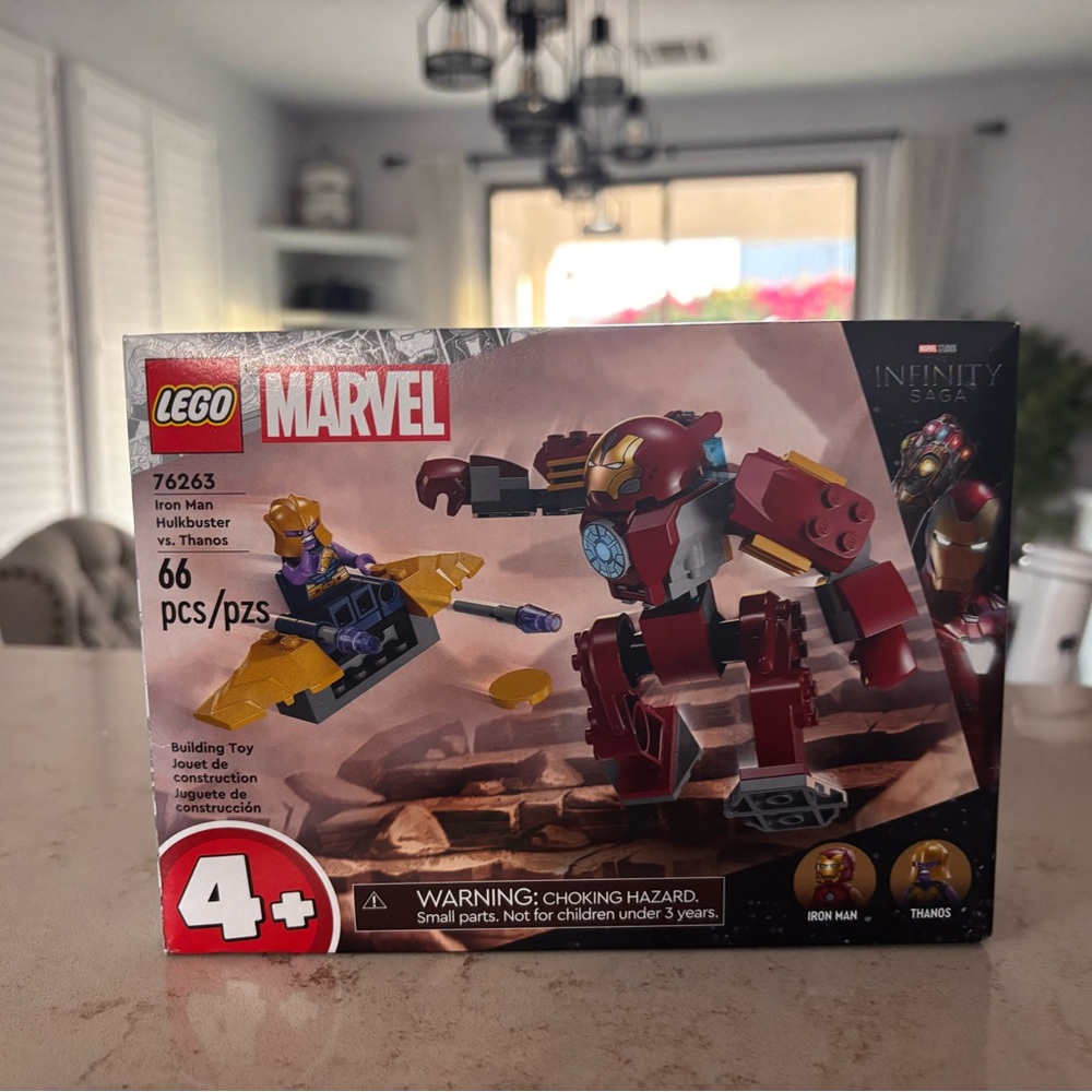 LEGO 76263 Marvel The Infinity Saga Iron Man Hulkbuster vs Thanos New Retired